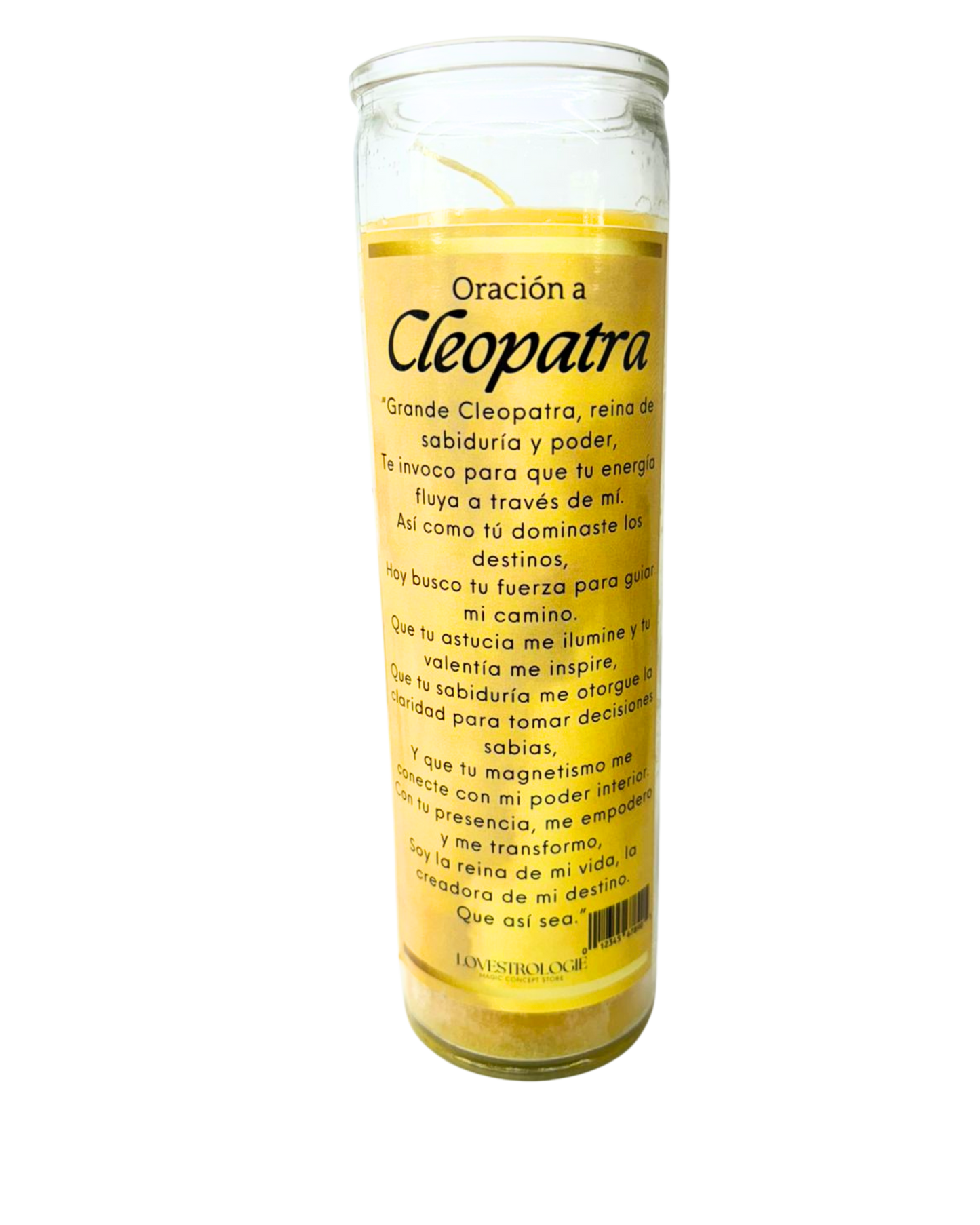 Veladora 7 días Cleopatra
