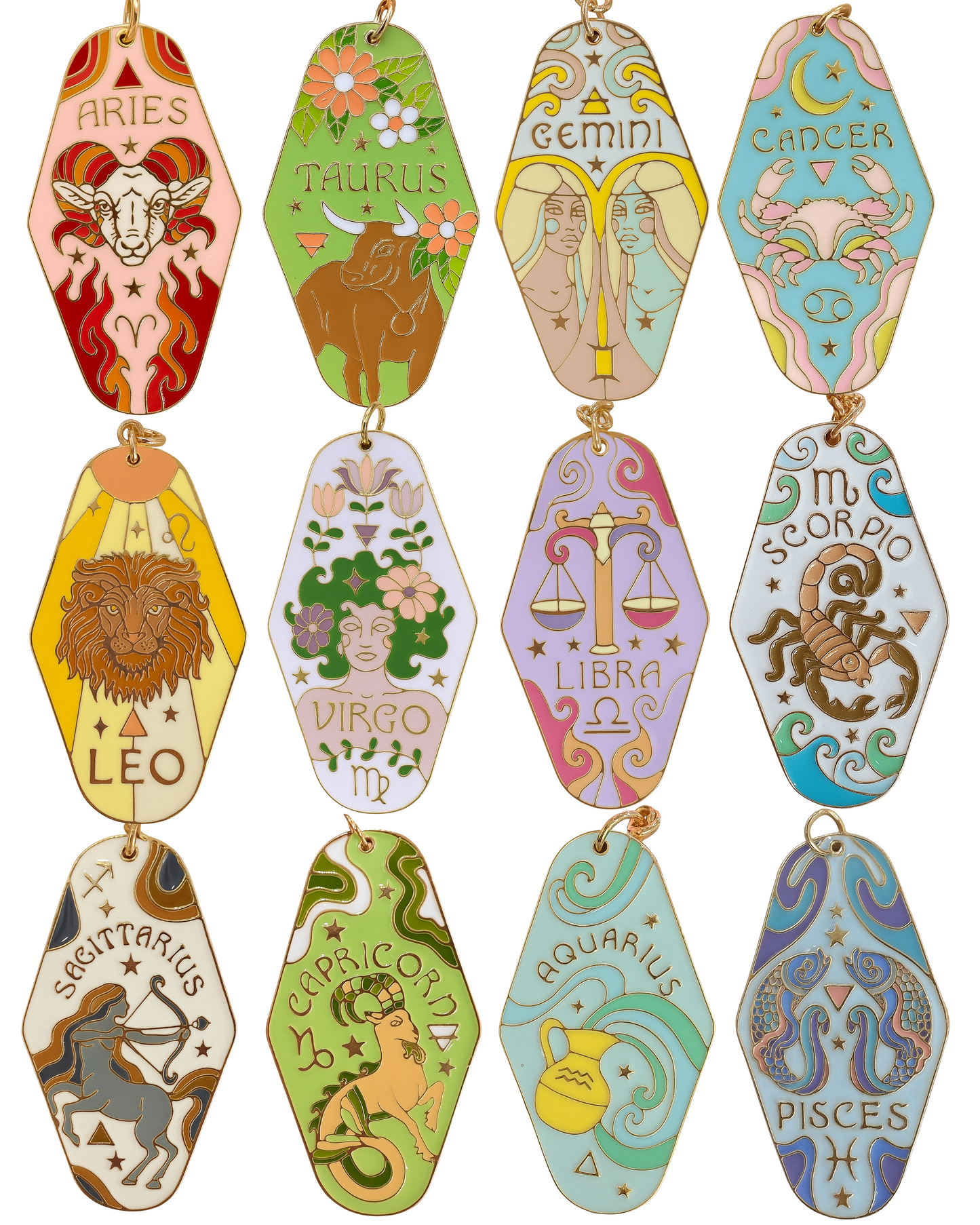 Llaveros Zodiacales