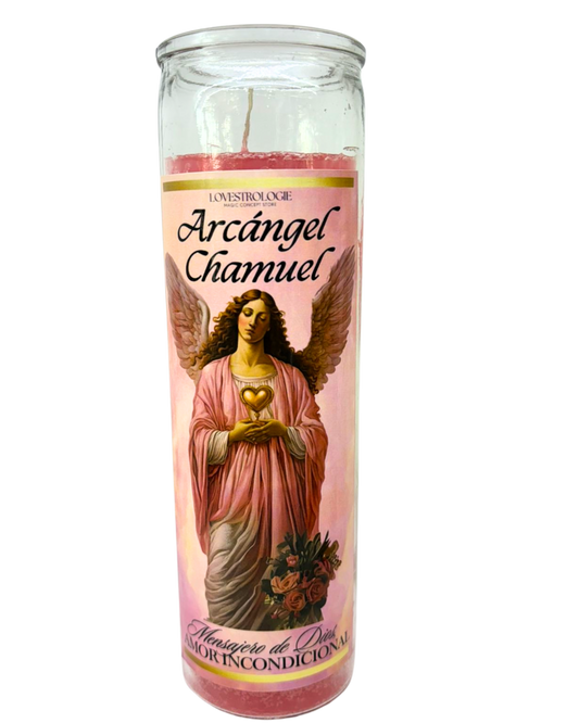 Veladora 7 días Arcangel Chamuel