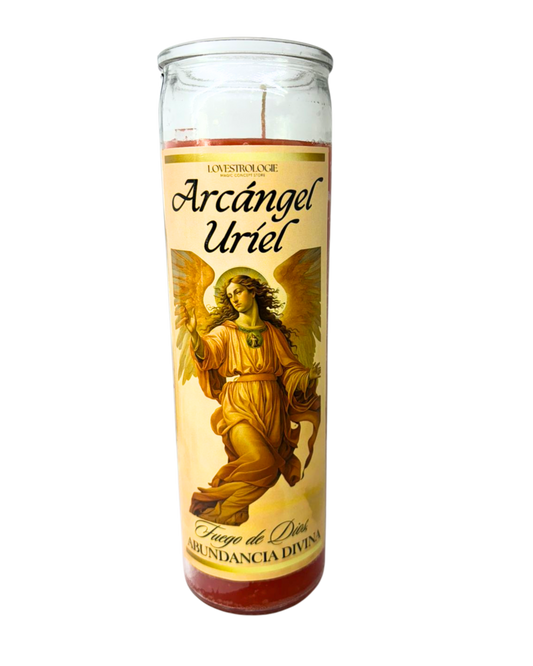 Veladora 7 días Arcangel Uriel