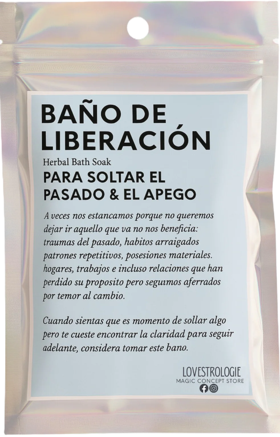 Oráculo de Vidas Pasadas + Baño de Liberación + Agua Florida