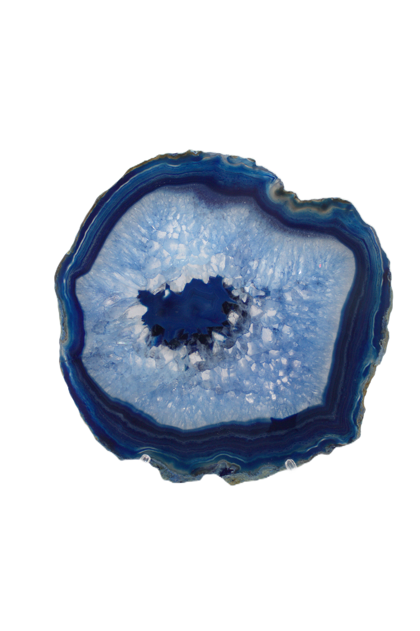 Cuarzo Lámina Agata Azul