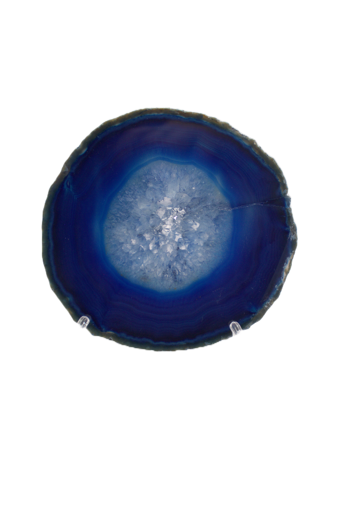 Cuarzo Lámina Agata Azul