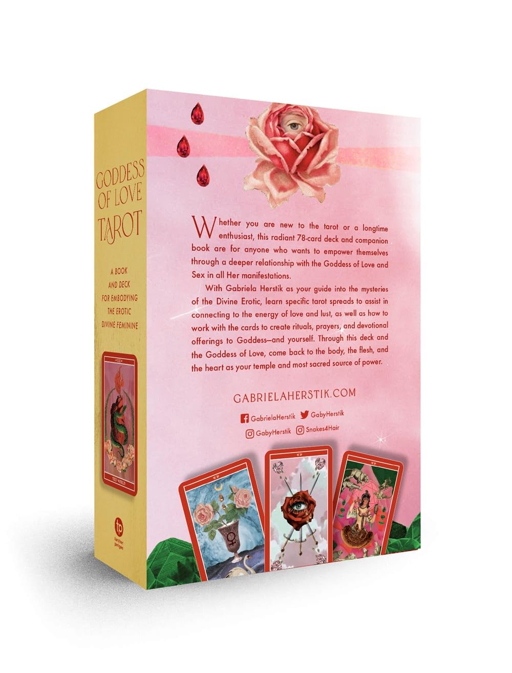 Tarot Goddes of Love + Baño Afrodita + Agua Florida